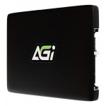 Cietais disks SSD AGI TECHNOLOGY 256GB SATA3 2.5'', Rakstīšanas ātrums 510 MB/s, Laīšanas ātrums 530 MB/s, MTBF 1500000